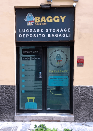 Tavola disegno 11 deposito bagagli franchising